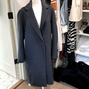 Vince navy blue- Gray Women's Coat